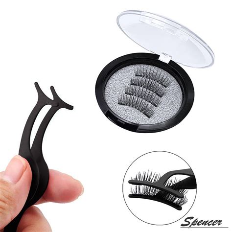 Spencer 1pc Stainless Steel False Eyelashes Extension Applicator Tool