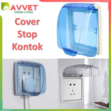 Jual Avvet Penutup Stop Kontak Listrik Cover Pelindung Colokan Kabel