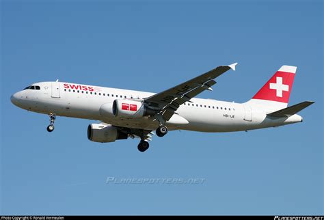 Hb Ije Swiss Airbus A Photo By Ronald Vermeulen Id