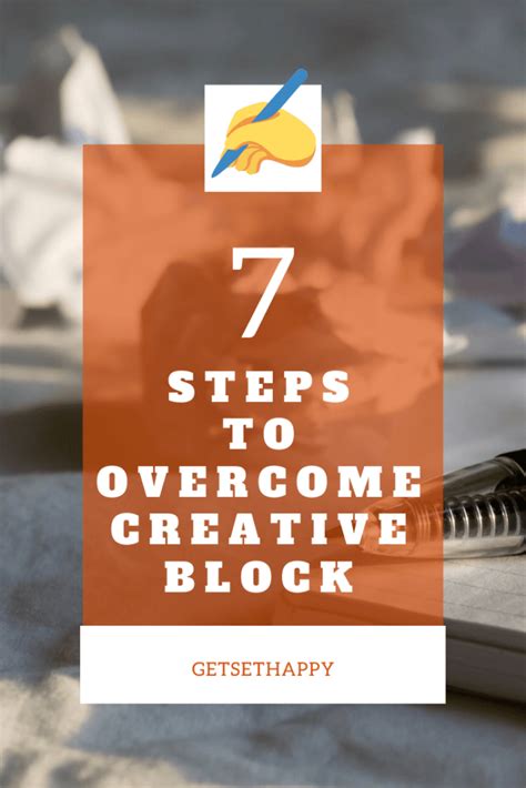 Ways To Overcome Creative Block Getsethappy