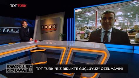 TRT TÜRK İstanbul Saati Programı Deprem Özel Yayını