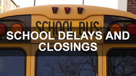 School Delays And Closings For Dec 11 2019