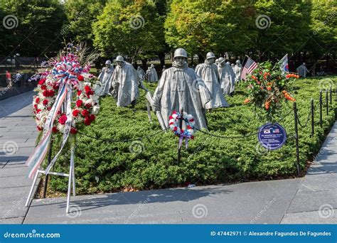 Korean War Veterans Memorial Editorial Photo Image Of Military