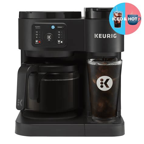 Keurig K Duo Essentials Hot And Iced Single Serve K Cup Pod Coffee Maker