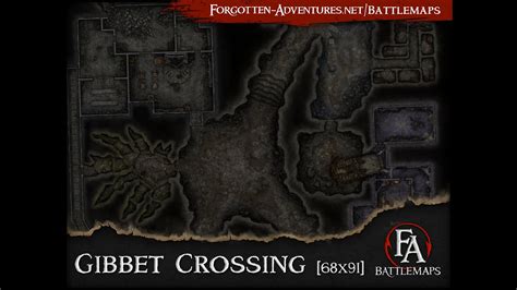 Fa Battlemaps Gibbet Crossing 68x91 Foundry Vtt Preview Free Map