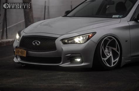 2015 Infiniti Q50 Radi8 R8s5 Airdynamiks Custom Offsets