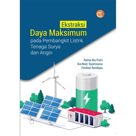 Jual Deepublish Buku Ekstraksi Daya Maksimum Pada Pembangkit Listrik