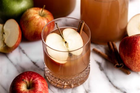 Homemade Spiced Apple Cider Cooking With Cocktail Rings