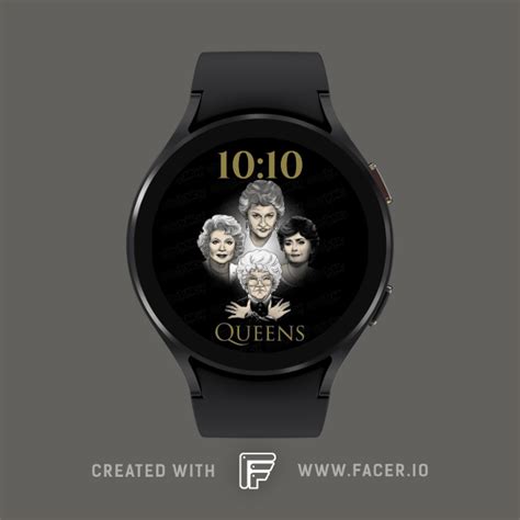 Runa Golden Queens Watch Face For Apple Watch Samsung Gear S