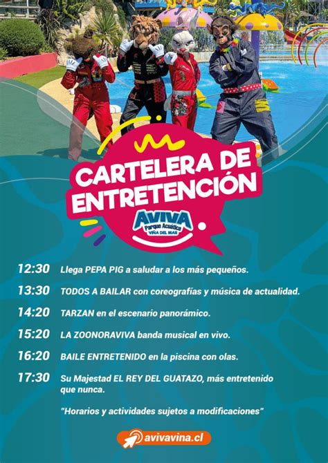 CARTELERA DE ENTRETENCIÓN AVIVA VIÑA 2022 2023 1 Parque Acuatico Aviva