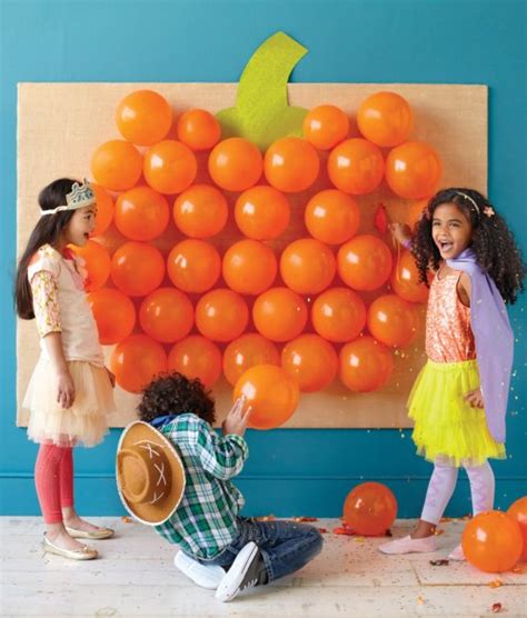 Halloween Games Pumpkin Balloon Pop Party Games