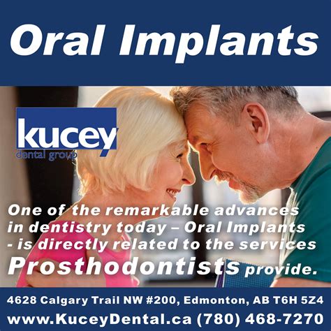 Kucey Dental Group - Oral implants One of the remarkable advances in