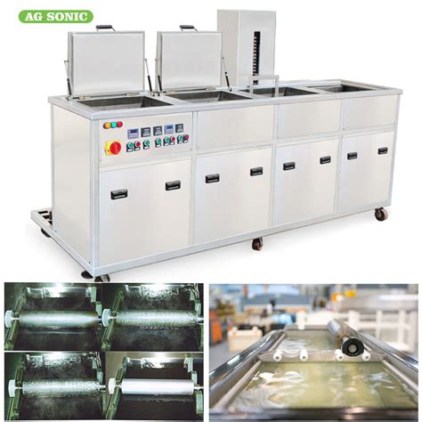 Anilox Roller Ultrasonic Cleaning Equipment Kw Heating Power For