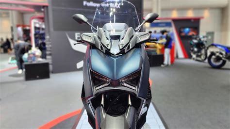 New 2023 Yamaha XMAX CONNECTED Dark Petrol YouTube