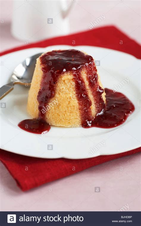 Bread pudding with strawberry jam Stock Photo, Royalty Free Image: 28657882 - Alamy