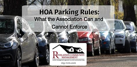 Hoa Parking Rules What The Association Can And Cannot Enforce