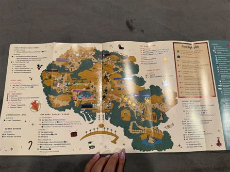 First Look At Disney Jollywood Nights Map Lanyard And Event