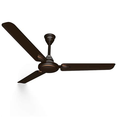 Brown Crompton Hill Briz Deco Mm Blade Ceiling Fan At Rs