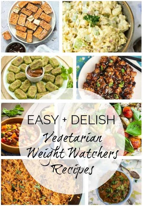 Best Weight Watchers Friendly Vegetarian Recipes - Smileys Points