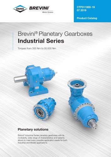 Industrial Series Brevini Power Transmission Pdf Catalogs