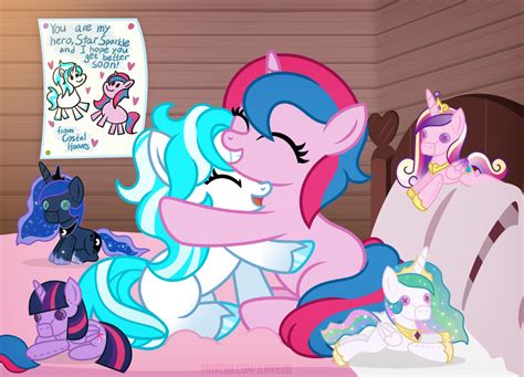 2810138 Safe Artist Jennieoo Princess Cadance Princess Celestia