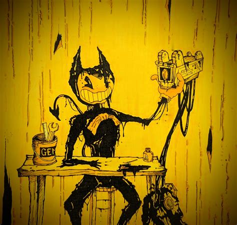 Bendy & the Projectionist - Fan Art | Scrolller