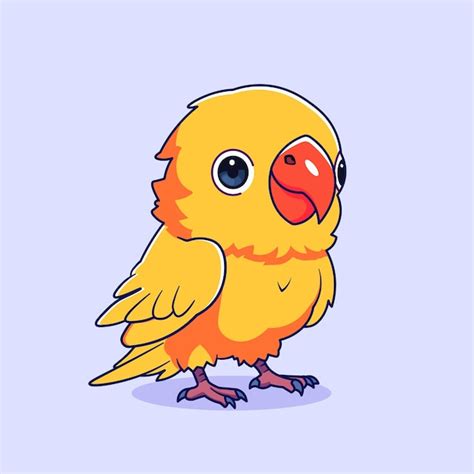 Ilustraci N De Vector De Loro Lindo Loro De Dibujos Animados Lindo