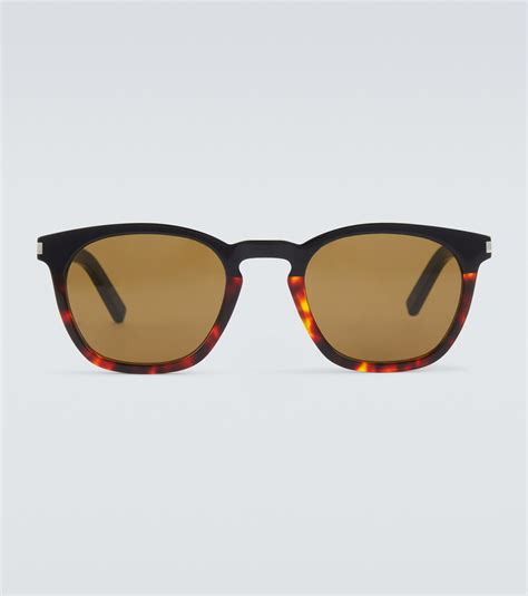 Saint Laurent Round Acetate Sunglasses Saint Laurent