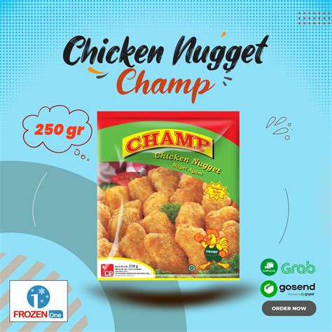 Jual Champ Chicken Nugget 250 Gr And 500 Gr Nugget Ayam Champ 250 Gr