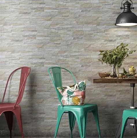 Ceramica Pared Piedra Encastre Bege Oferta Ceramicarte Meses Sin