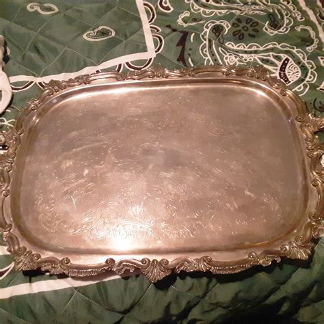 Determining The Value Of A Silver Tray Thriftyfun