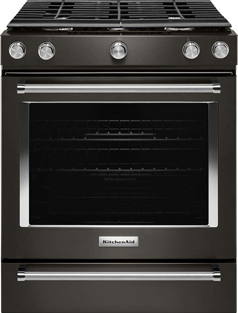 Customer Reviews Kitchenaid Cu Ft Slide In Gas Convection Range