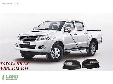 Otomobil Arazi Aracı Dış Aksesuar Toyota Hilux Ayna Kapağı Ledli