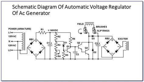 Understanding The Generator Voltage Regulator Schematic A Complete Guide