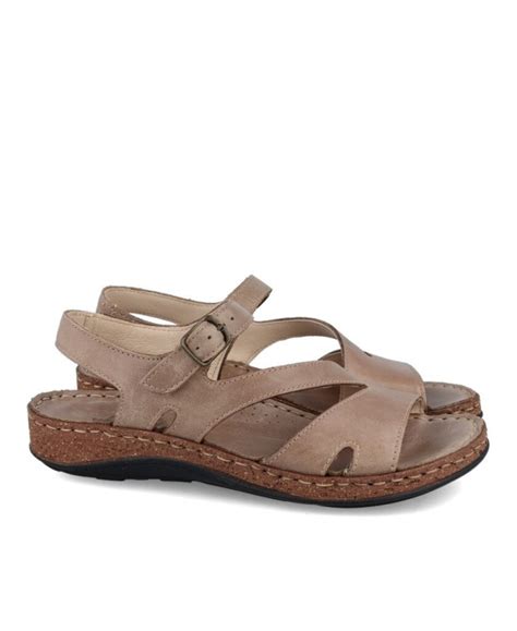 Sandalias Con Cu A Walk Fly Montana De Mujer