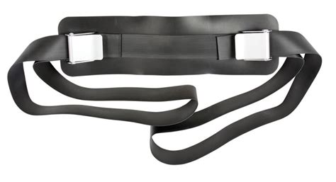 Patient Restraint Strap With Mid Panel And 2 Buckles Attenutech