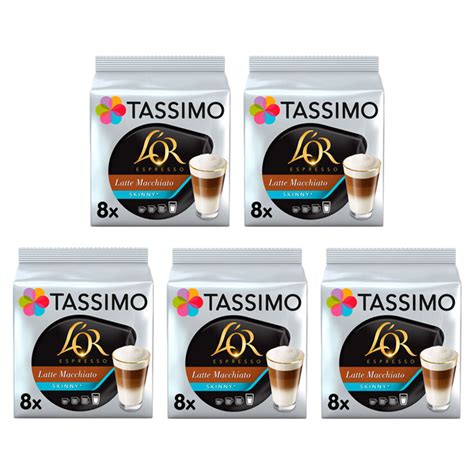 Tassimo L Or Skinny Latte Macchiato Coffe Pods 40 Servings Costco Uk