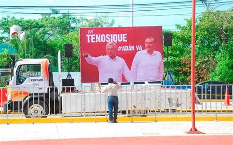 Adán Va porque va así reciben al titular de Segob en Tabasco