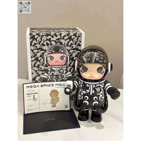 แท POP MART Mega Space Molly 400 Meilin Panda Shopee Thailand