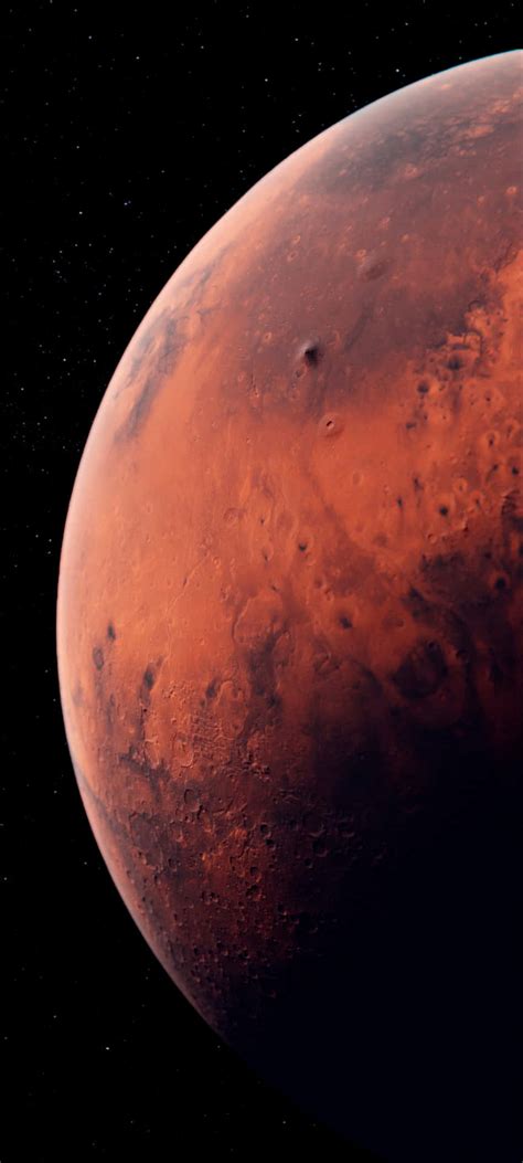 Download Mystical view of Mars taken from space. | Wallpapers.com