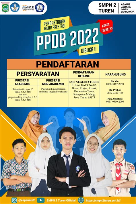 PPDB 2022 PENDAFTARAN JALUR PRESTASI