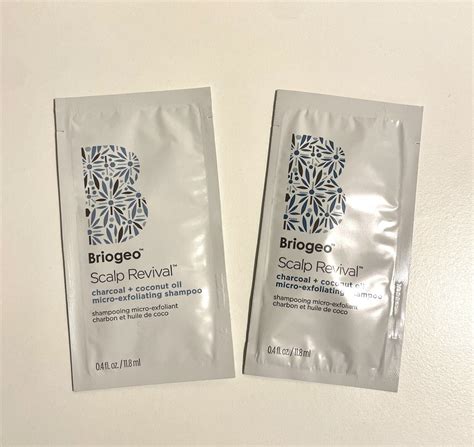 Pc Briogeo Scalp Revival Micro Exfoliating Shampoo Oz Eac Sample Lot