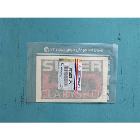 Jual Stiker Logo Super Hd Mitsubishi Canter Original Shopee Indonesia