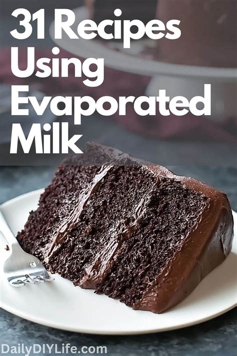 31 Recipes Using Evaporated Milk