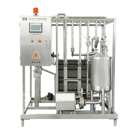 Fully Automatic Plc Control Uht Plate Sterilizer Sterilization Machine