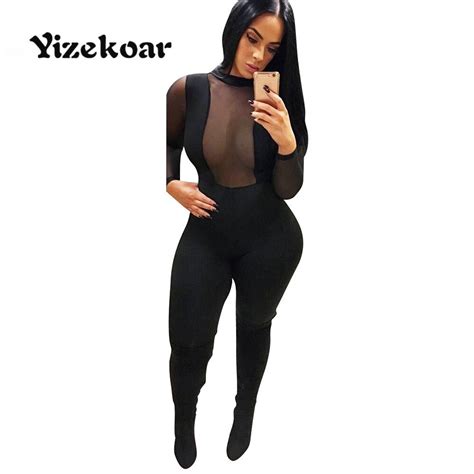 Yizekoar 2018 Autumn Women Sexy Fashion Long Sleeve See Through