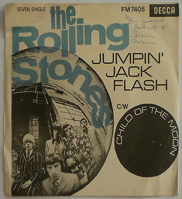 Popsike THE ROLLING STONES JUMPIN JACK FLASH 1968 SOUTH AFRICA