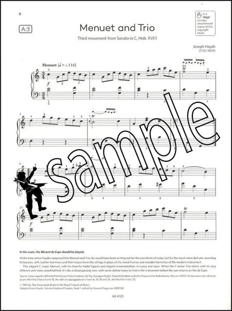 ABRSM Piano Exam Pieces Grade 4 2025 2026 Music Book FREE Key Signature