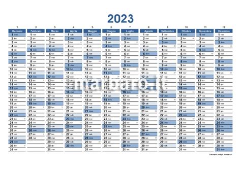 New Calendario 2023 Con Settimane 2022 Calendar With Holidays Printable 2023 Themeloader