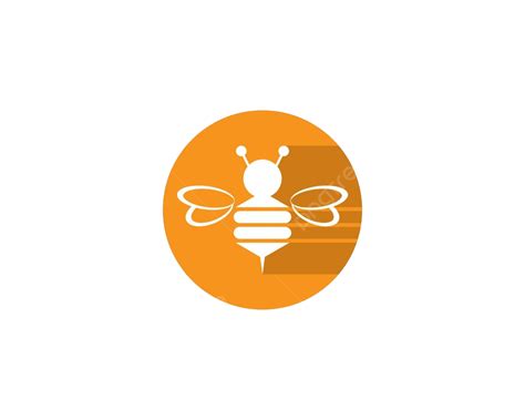 Abeja Logo Vector Icono Abeja Patr N Producto Vector Png Dibujos Abeja